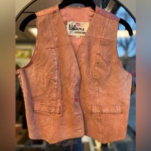 Vintage Wilson’s Leather Vest (As Is) Size M